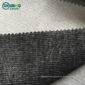 high quality warp knitted weft insert napping interlining brushed tricot fabric